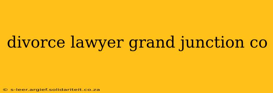 divorce lawyer grand junction co
